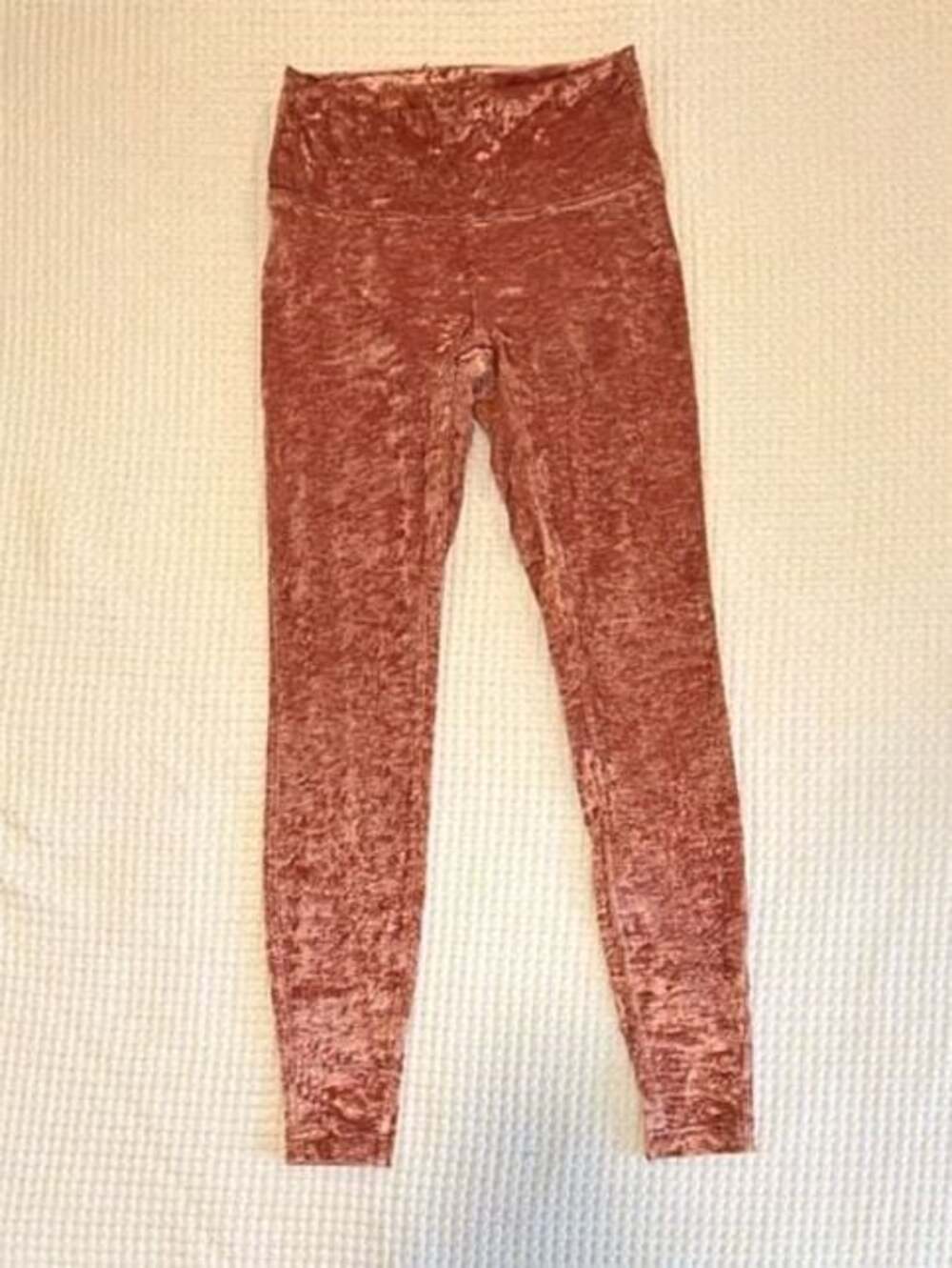 Lululemon Wunder Lounge High-Rise 28" Crushed Velvet Leggings